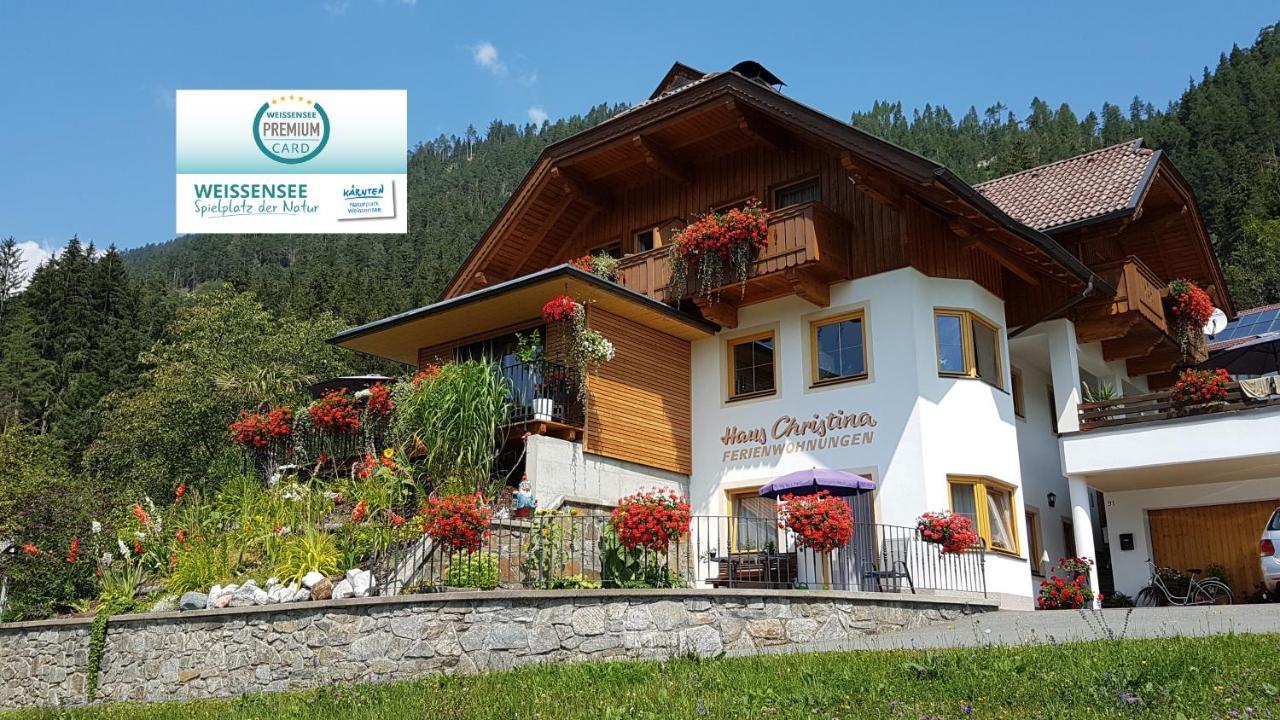 Haus Christina Apartment Weissensee Bagian luar foto