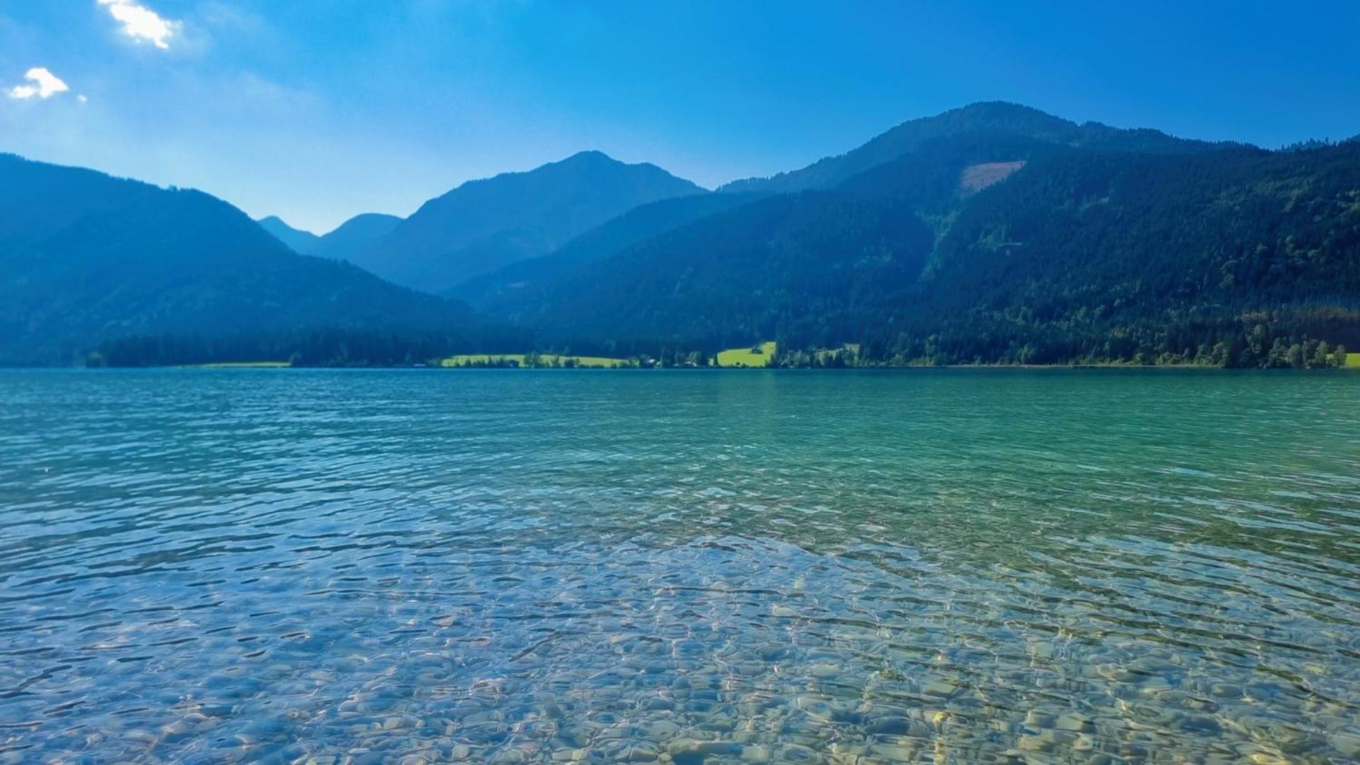 Haus Christina Apartment Weissensee Bagian luar foto