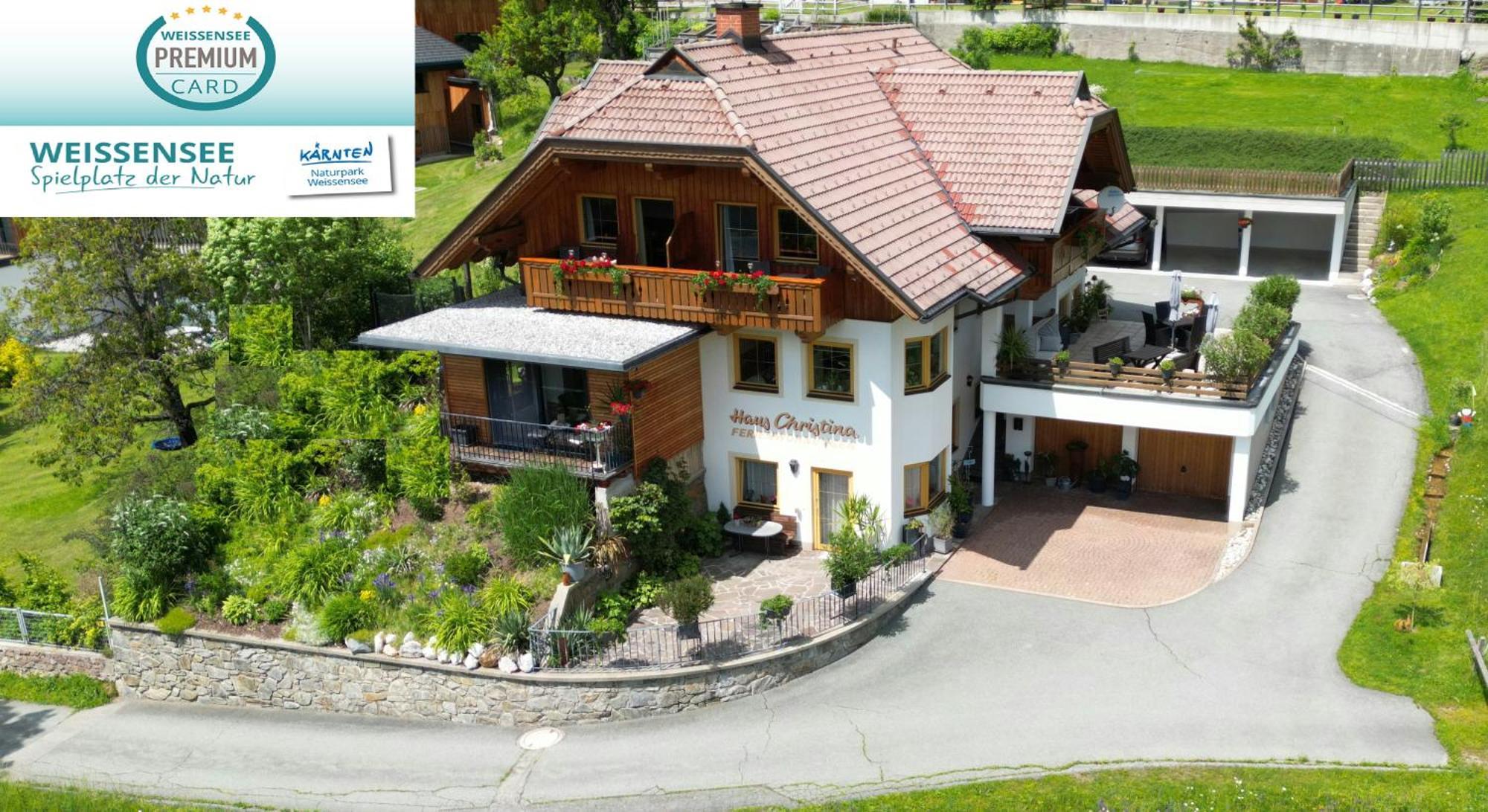Haus Christina Apartment Weissensee Bagian luar foto