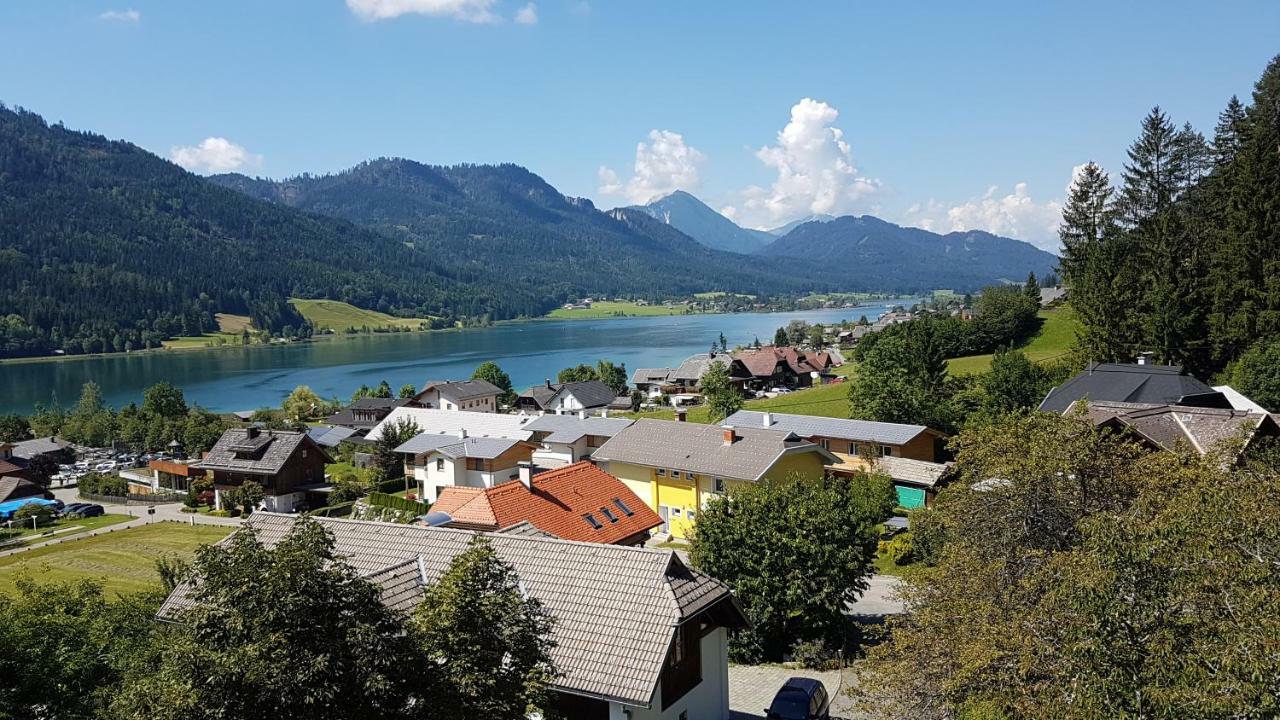 Haus Christina Apartment Weissensee Bagian luar foto
