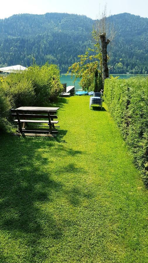 Haus Christina Apartment Weissensee Bagian luar foto
